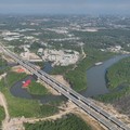 Penampakan Tol Pertama IKN, Meliuk 3 Kali Melewati Sungai Berkelok
