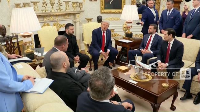 Video: Trump Bertemu Zelensky di Gedung Putih, Bahas Perang Rusia