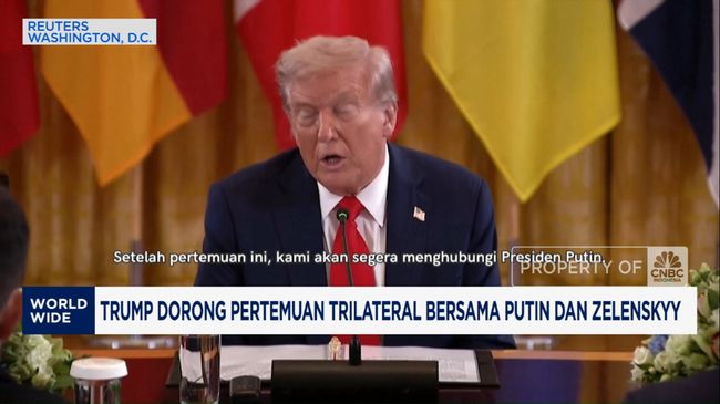 Video: Trump Dorong Pertemuan Trilateral Bersama Putin dan Zelenskyy