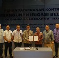 Lewat Proyek Irigasi Belimbing, WIKA Dukung Ketahanan Air & Pangan
