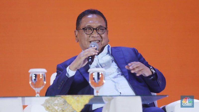 Suasana acara LPS FInancial Festival 2025 di Regale International Convention Center, Medan, Sumatera Utara, Rabu (20/8/2025). (CNBC Indonesia/Tri Susilo)