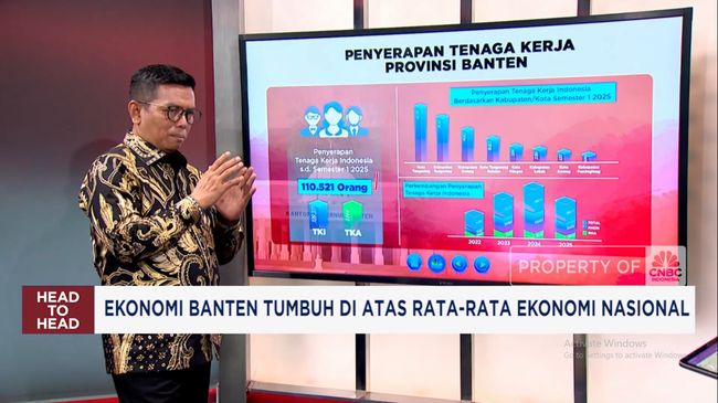 Video: Pangkas Pengangguran H1-2025, Banten Serap 110.521 Tenaga Kerja