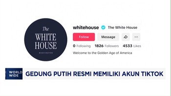 Video: Gedung Putih Resmi Memiliki Akun TikTok