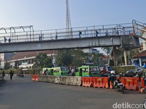 Ditutup karena Tak Laik, JPO Paledang-Stasiun Bogor Bakal Dibongkar
