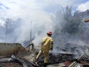 Rumah Milik Anggota Polisi di Luwu Timur Terbakar, 4 Mobil-Motor Hangus
