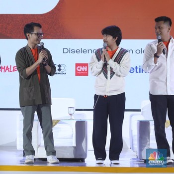 Agak Laen Guncang LPS Financial Festival, Penonton Sampai Lesehan