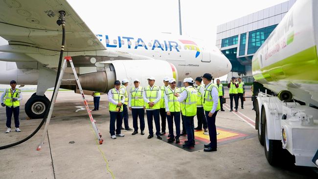 Pertamina Luncurkan Penerbangan Perdana Bahan Bakar Berkelanjutan