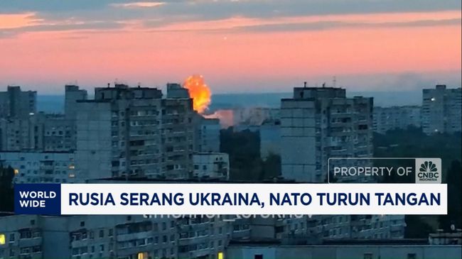 Video: Rusia Serang Ukraina, NATO dan AS Turun Tangan