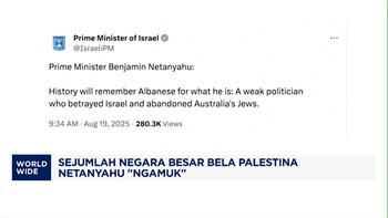 Video: Banyak Negara Besar Dunia Akui Palestina, Netanyahu 