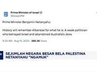 Video: Banyak Negara Besar Dunia Akui Palestina, Netanyahu 