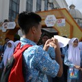 Siswa Sekolah-Mahasiswa Heboh Hadiri LPS Financial Festival Medan