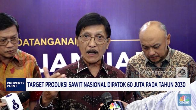 Video: Target Produksi Sawit Nasional Dipatok 60 Juta di Tahun 2030