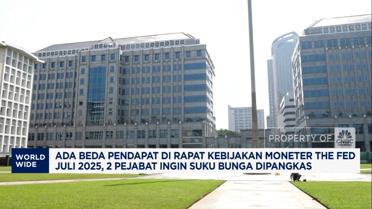 Video: Beda Pendapat, 2 Pejabat The Fed Ingin Suku Bunga Dipangkas