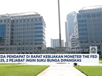 Video: Beda Pendapat, 2 Pejabat The Fed Ingin Suku Bunga Dipangkas