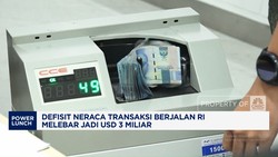 Video: Defisit Neraca Transaksi Berjalan RI Melebar Jadi USD 3 Miliar