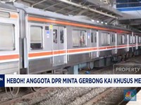 Video: Heboh Anggota DPR Minta Gerbong KAI Khusus Perokok
