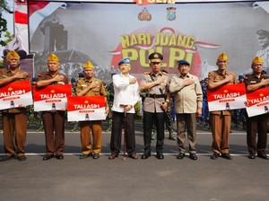 Kapolri Pimpin Upacara Hari Juang Polri, Simbol Dedikasi Polri Untuk Bangsa