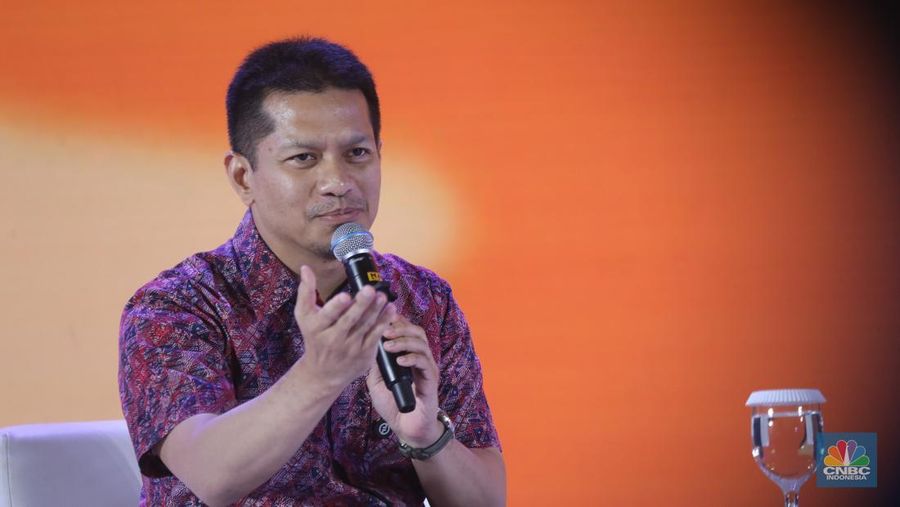 Suasana keseruan hari kedua acara LPS FInancial Festival 2025 di Regale International Convention Center, Medan, Sumatera Utara, Kamis (21/8/2025). (CNBC Indonesia/Tri Susilo)