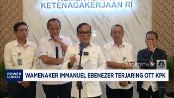 Video: Wamenaker Immanuel Ebenezer Terjaring OTT KPK