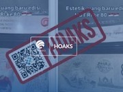 Narasi uang rupiah edisi 80 tahun kemerdekaan Republik Indonesia dengan gambar Ir. Soekarno, Bendera Merah Putih, peta Indonesia, Garuda Pancasila adalah tidak benar atau hoaks. (Dok. komdigi)