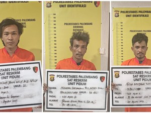 3 Perampok yang Sekap Lansia di Palembang Ditangkap, 1 DPO