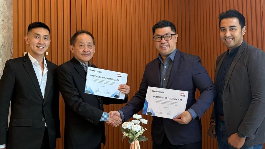 Transvision resmi menggandeng PT Mitra Telemedia Manunggal (MTM) sebagai mitra eksklusif penyedia aplikasi Transvision Hospitality untuk Bali dan Lombok. (Dok. Transvision)