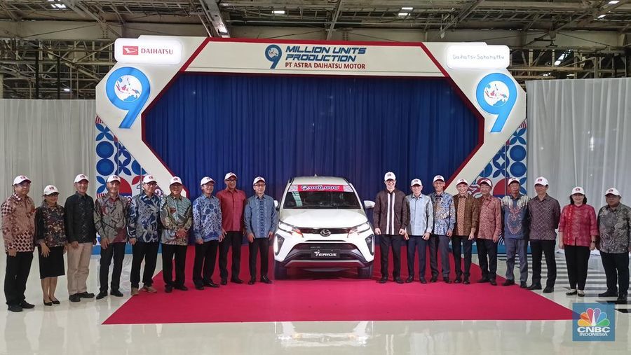 Direksi Daihatsu. (CNBC Indonesia/Ferry Sandi)