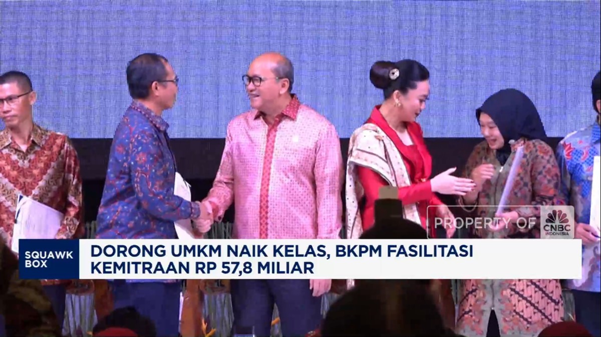 Video:Dorong UMKM Naik Kelas, BKPM Fasilitasi Kemitraan Rp 57,8 Miliar