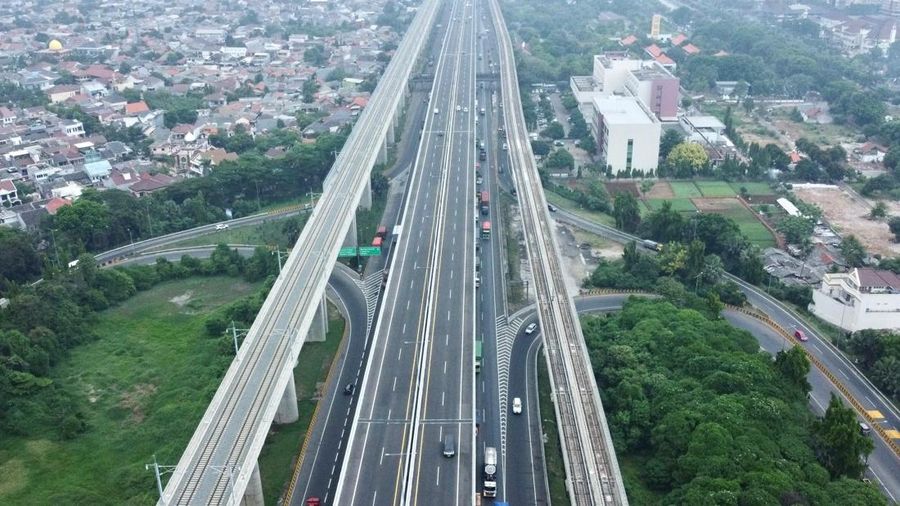 Ilustrasi Tol Jakarta-Cikampek. (Dok. Jasa Marga)