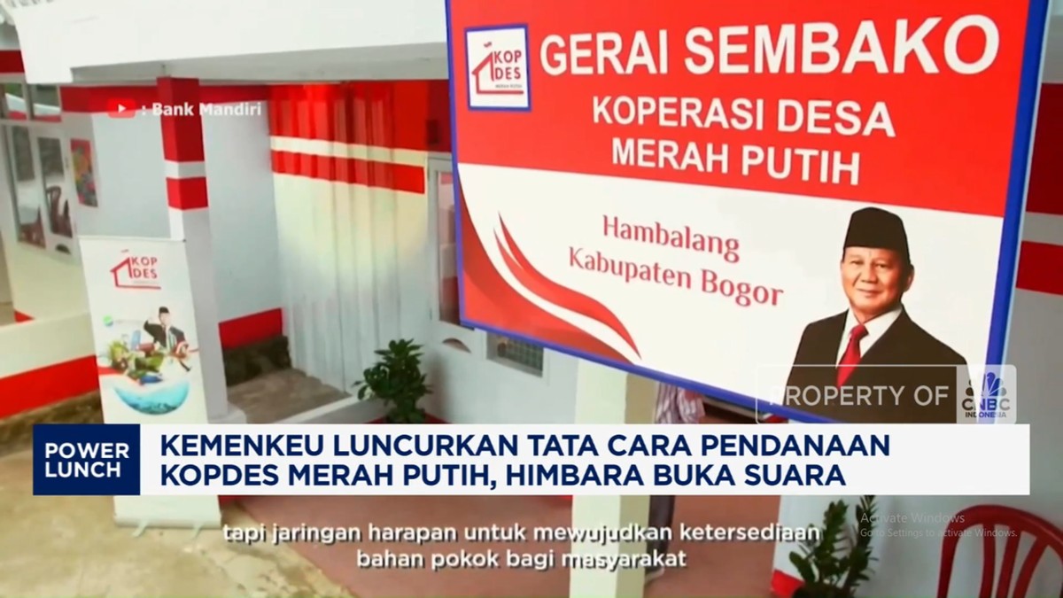 Video: Kemenkeu Luncurkan Tata Cara Pendanaan Kopdes Merah Putih