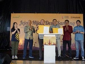 Maybank Indonesia Luncurkan Jejak Hijau Desa Sanding