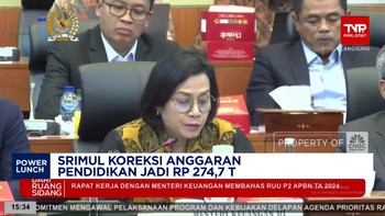 Video: Sri Mulyani Naikkan Anggaran Pendidikan Jadi Rp 274,7 Triliun