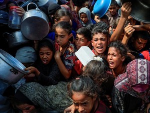 WHO Desak Israel Hentikan Bencana Kelaparan di Gaza