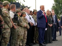 Potret Trump Kepung Washington! Polisi Diambil Alih-Pasukan Dikerahkan