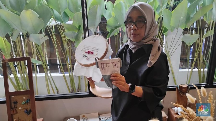 Produk UMKM asal Yogyakarta mulai membanjiri pasar dunia. (CNBC Indonesia/Arrijal Rachman)