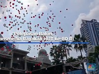 Video: Transmedia Meriahkan HUT ke-80 RI dengan Pelepasan Balon