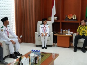 Dua Paskibraka Nasional Asal NTT Diganjar Bonus Rp 7,5 Juta