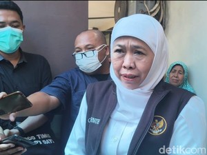 Gubernur Khofifah Pimpin Rakor Penanganan KLB Campak di Sumenep