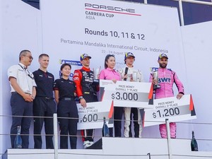 Marcus Amand Menangkan Porsche Carrera Cup Asia 2025 di Sirkuit Mandalika