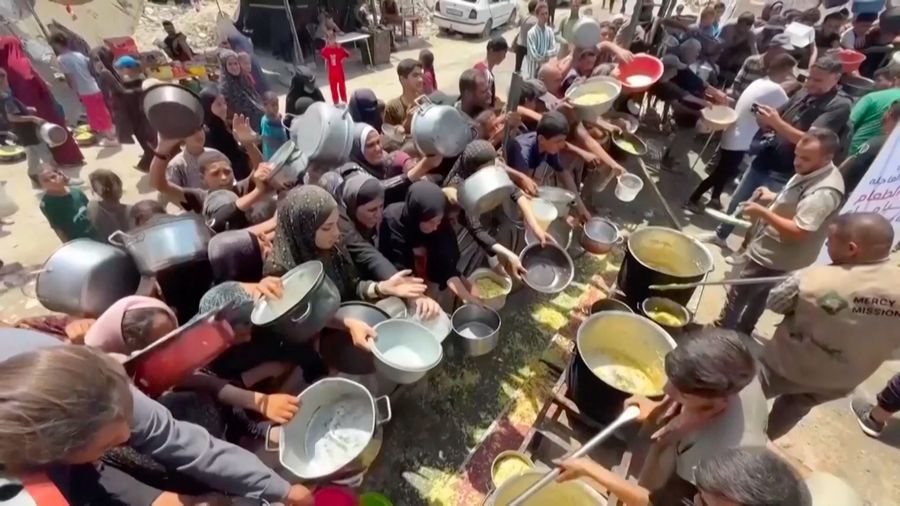 Potret Kelaparan di Gaza Meningkat 3 Kali Lipat
