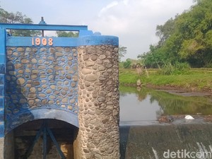Jaban Bendung Tua Bikinan Belanda di Klaten Jadi Andalan Petani Sejak 1908