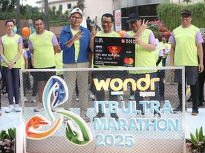 BNI dan ITB Gelar Community Run Jelang wondr ITB Ultra Marathon 2025