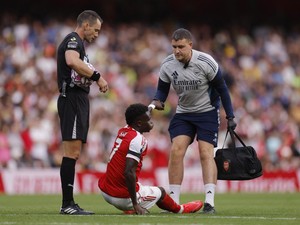 Saka Cedera Jelang Lawan Liverpool, Pukulan Telak buat Arsenal