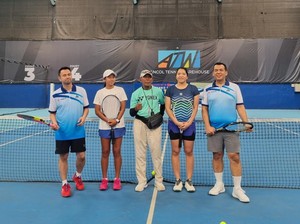 Ketika Petenis Jessy Rompies Ditantang Raffi Ahmad