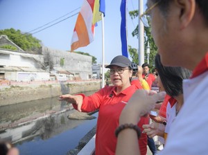 Walkot Semarang Tinjau Penataan Kawasan Kota Lama & Sungai Sembari Gowes