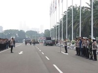 1.250 Personel Gabungan Siaga di Depan Gedung DPR/MPR, Antisipasi Demo