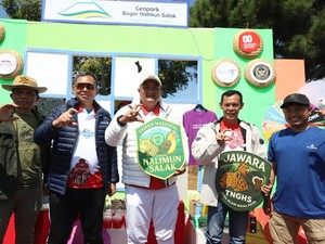 Bupati Bogor Lepas Liar Satwa Langka di Gunung Halimun Salak
