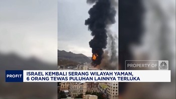 Video: Israel Kembali Serang Wilayah Yaman, 6 Orang Tewas