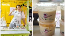 Kalina Ocktaranny Jualan Es Teler, Patok Harga mulai Rp 13 Ribu Saja