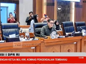 Komisi I DPR Tetap Rapat Meski Ada Demo, Singgung Situasi di Luar Memanas